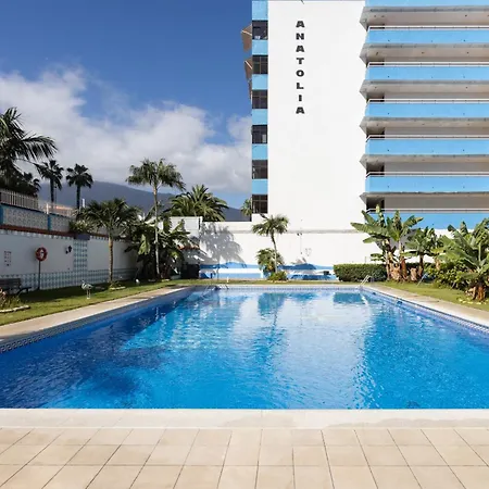 Daire Okstay - Estudio Flores, Con Piscina Y A 300m De La Playa Puerto de la Cruz (Tenerife)